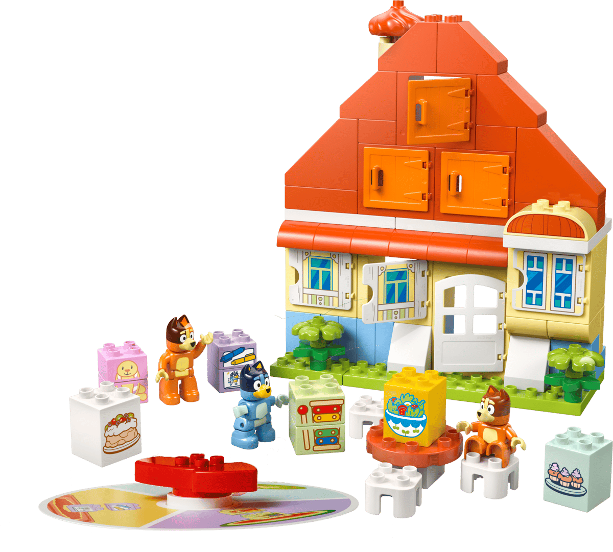LEGO 10459 DUPLO Bluey's Family House with Memory Game | 83 PCS