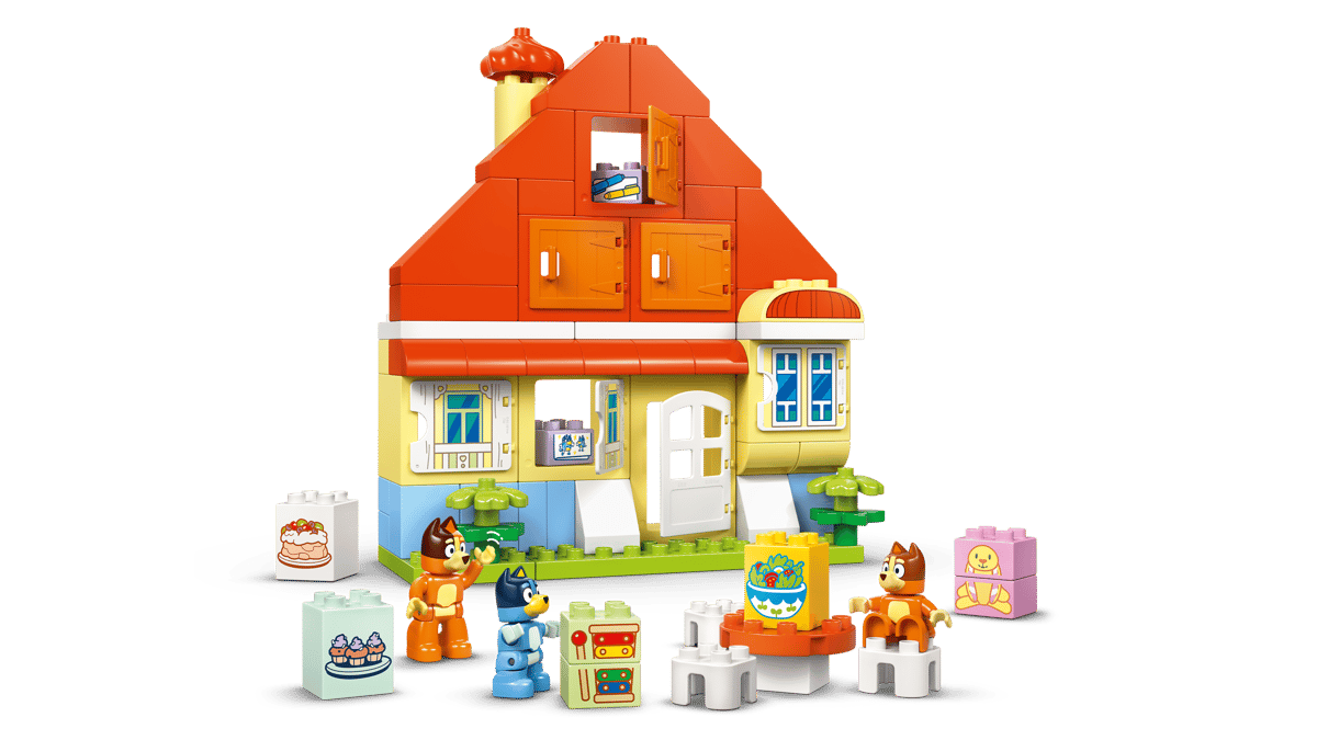 LEGO 10459 DUPLO Bluey's Family House with Memory Game | 83 PCS