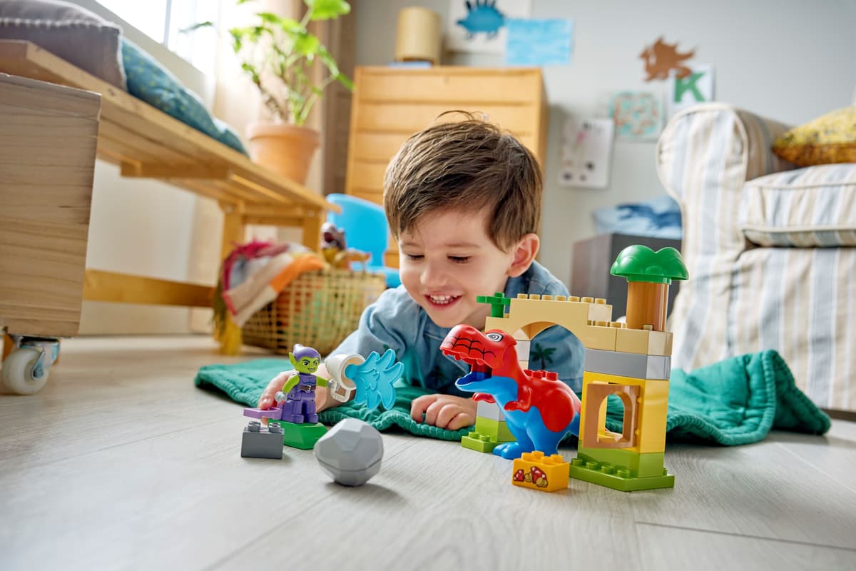 LEGO 10463 Duplo Dinosaur Spidey-Rex vs. Green Goblin | 25 PCS