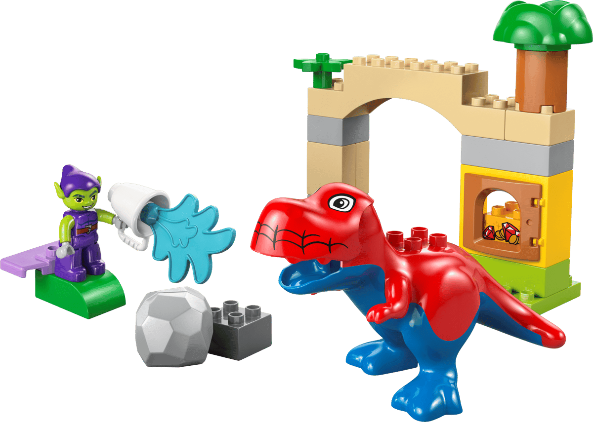 LEGO 10463 Duplo Dinosaur Spidey-Rex vs. Green Goblin | 25 PCS