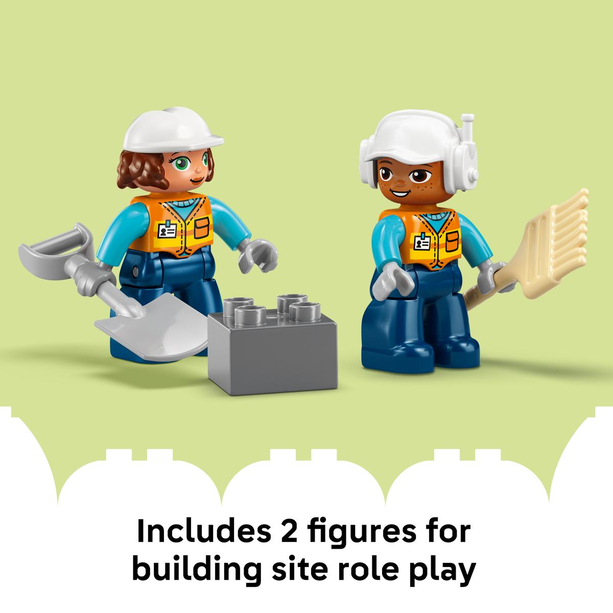 LEGO 10476 DUPLO 3 in 1 Construction Site and Vehicles | 84 PCS