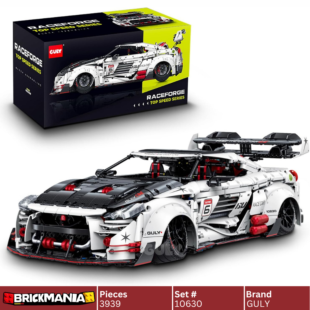 GULY 10630 Nissan GT-R supercar Building Set | 3939 PCS