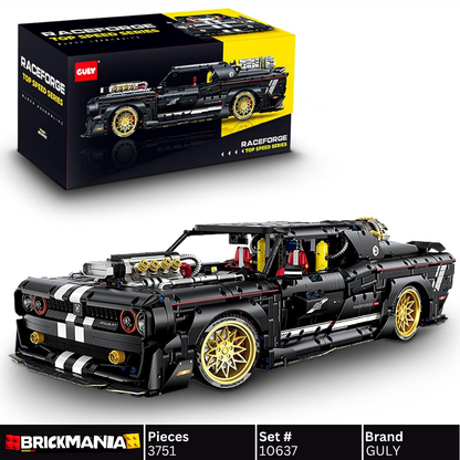 GULY 10637 Dodge Challenger Building Set | 3751 PCS