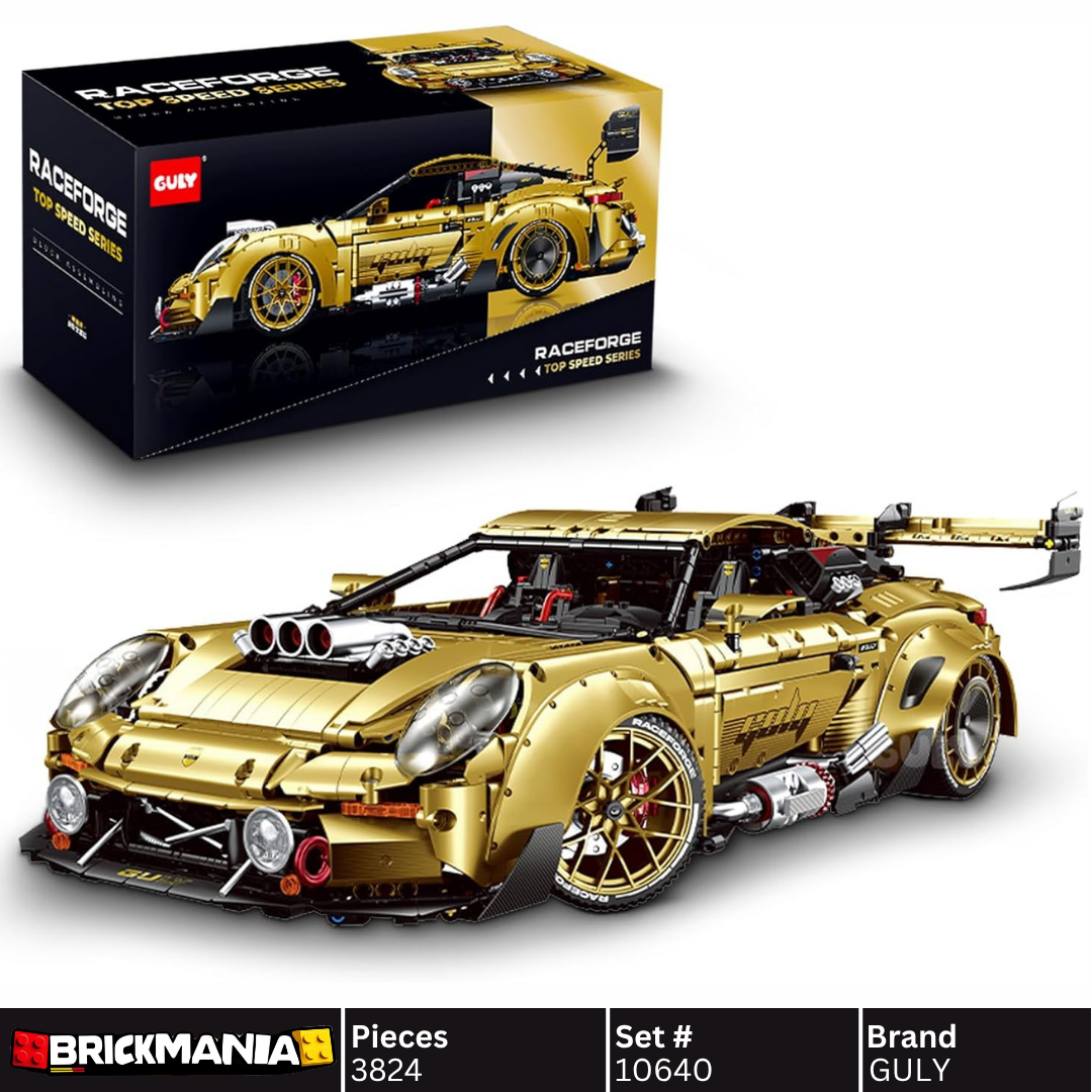 GULY 10640 Porsche GT3 Building Set | 3824 PCS