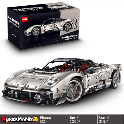 GULY 10657 Pagani Zonda Building Set | 3314 PCS