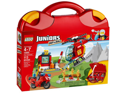 LEGO 10685 Juniors Fire Suitcase | 113 PCS | Retired