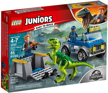 LEGO 10757 Jurassic World Raptor Rescue Truck | 85 PCS | Retired