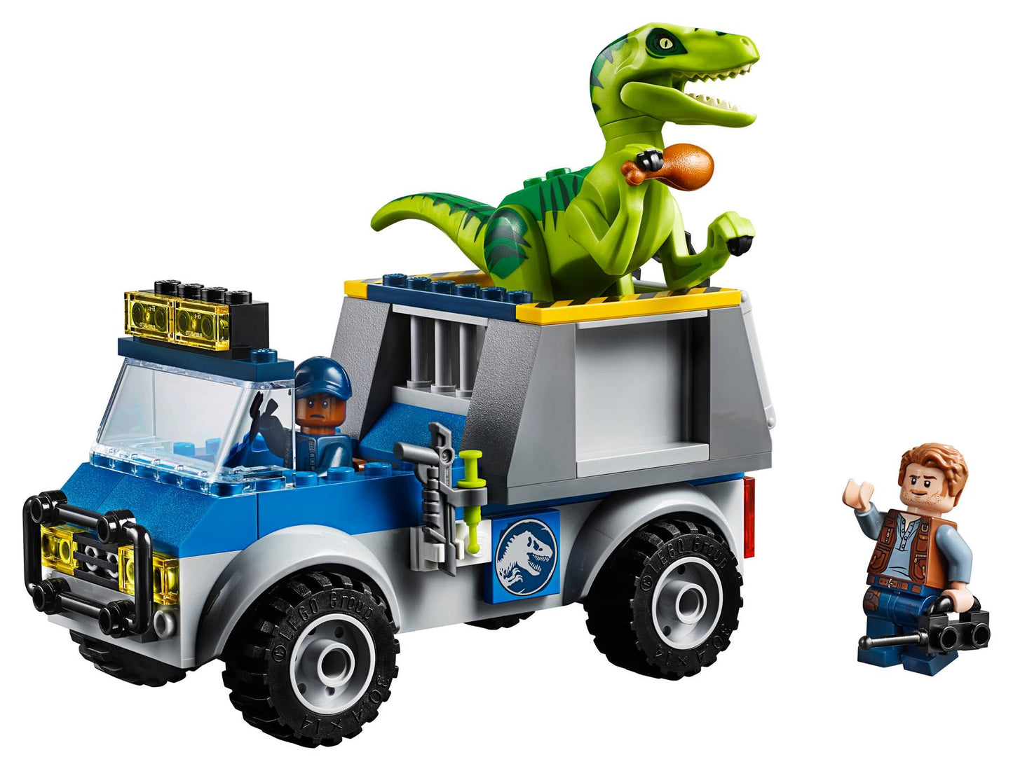 LEGO 10757 Jurassic World Raptor Rescue Truck | 85 PCS | Retired