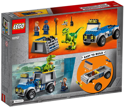 LEGO 10757 Jurassic World Raptor Rescue Truck | 85 PCS | Retired