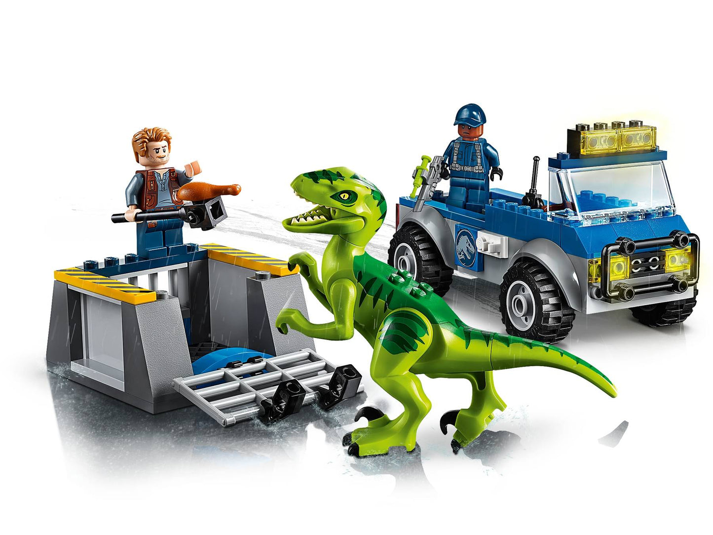 LEGO 10757 Jurassic World Raptor Rescue Truck | 85 PCS | Retired