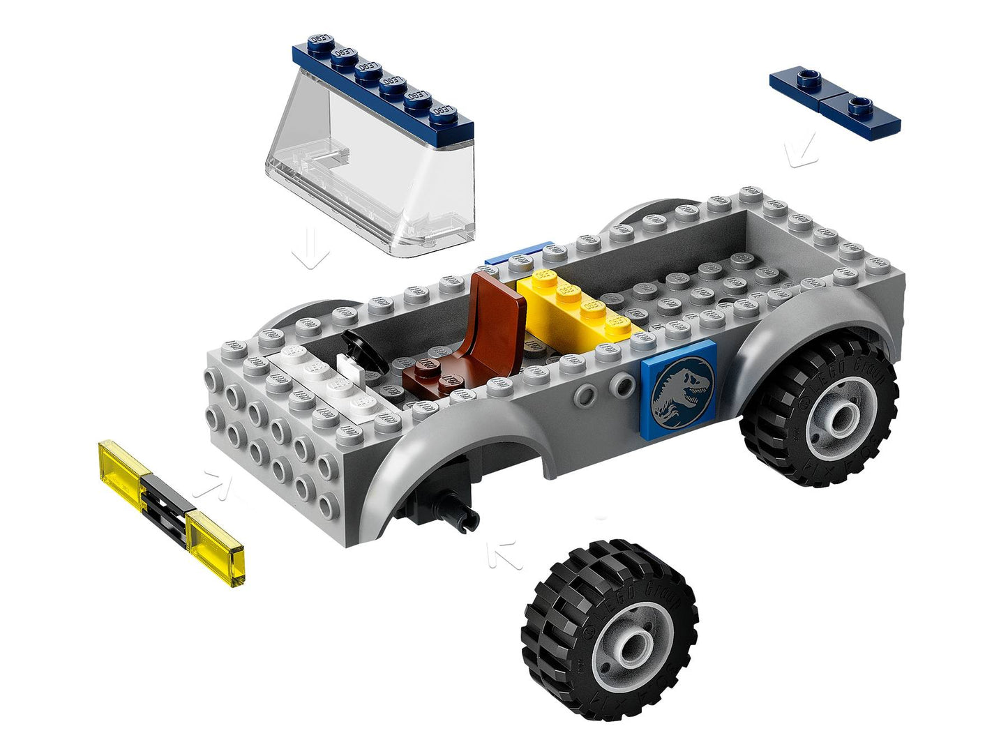 LEGO 10757 Jurassic World Raptor Rescue Truck | 85 PCS | Retired