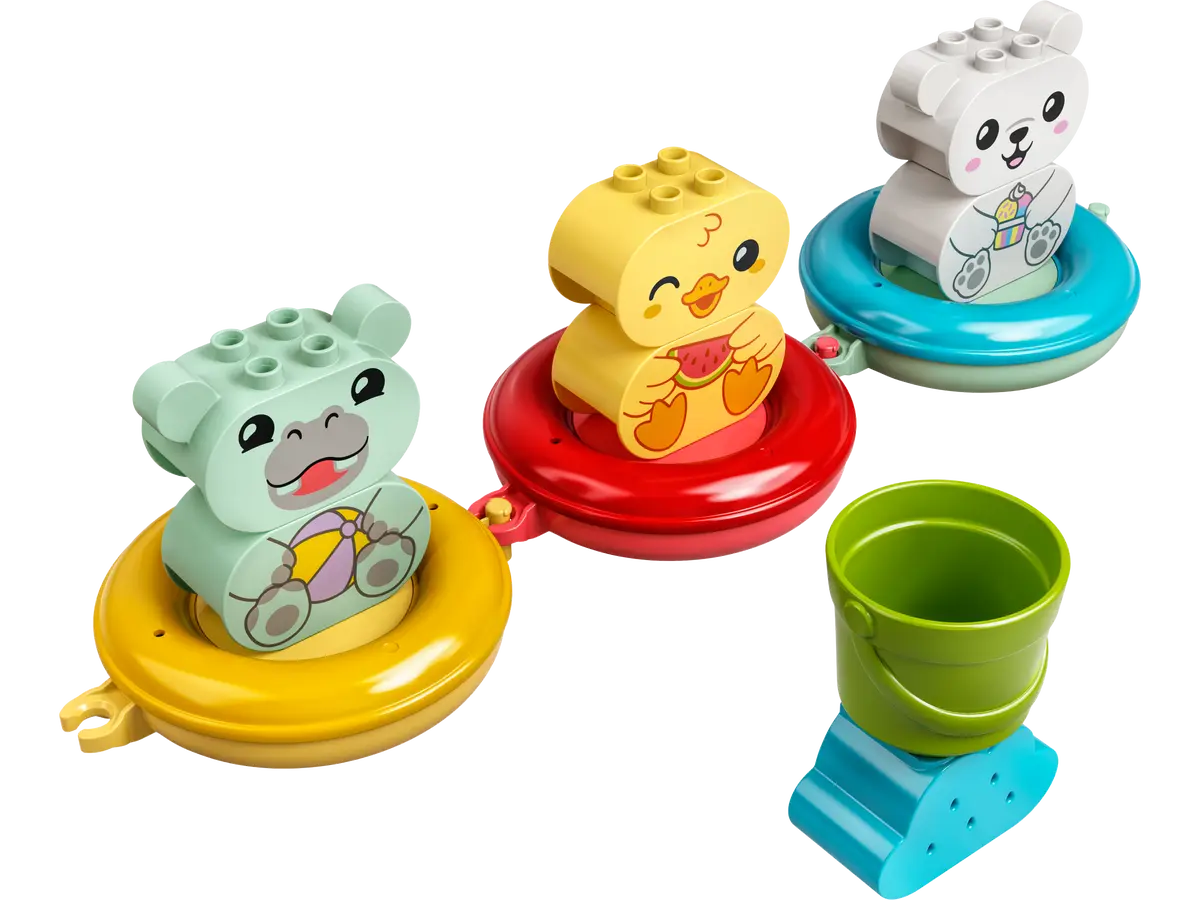 LEGO 10965 Duplo Bath Time Fun: Floating Animal Train | 14 PCS