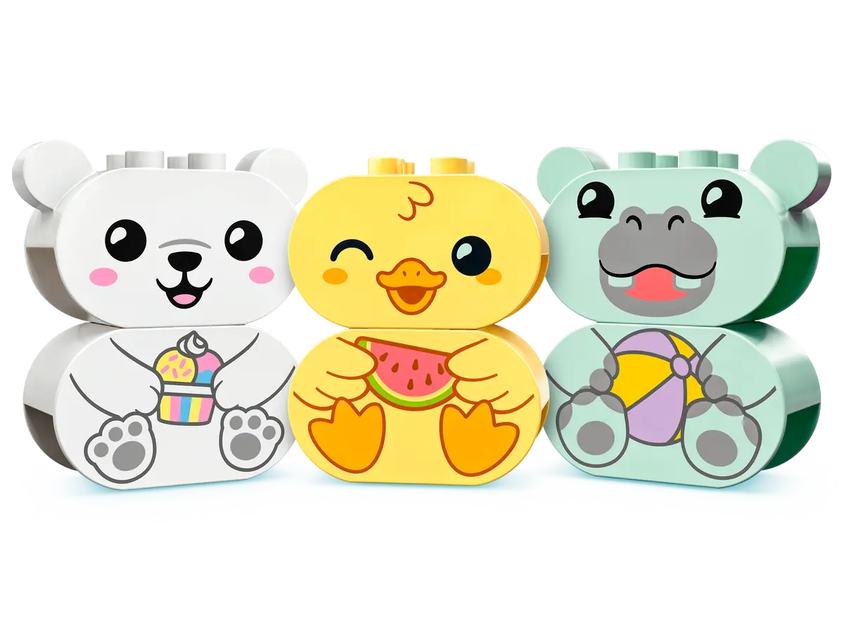 LEGO 10965 Duplo Bath Time Fun: Floating Animal Train | 14 PCS