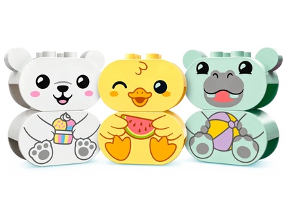 LEGO 10965 Duplo Bath Time Fun: Floating Animal Train | 14 PCS