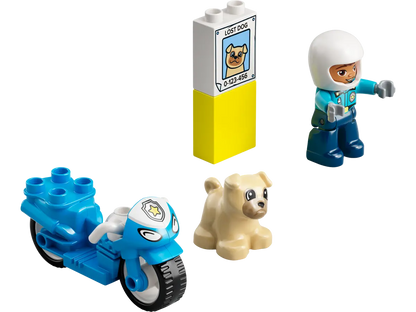 LEGO 10967 Duplo Police Motorcycle | 5 PCS