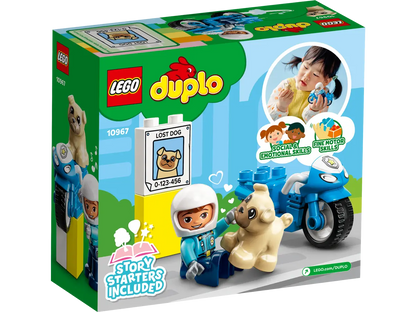 LEGO 10967 Duplo Police Motorcycle | 5 PCS