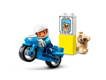 LEGO 10967 Duplo Police Motorcycle | 5 PCS
