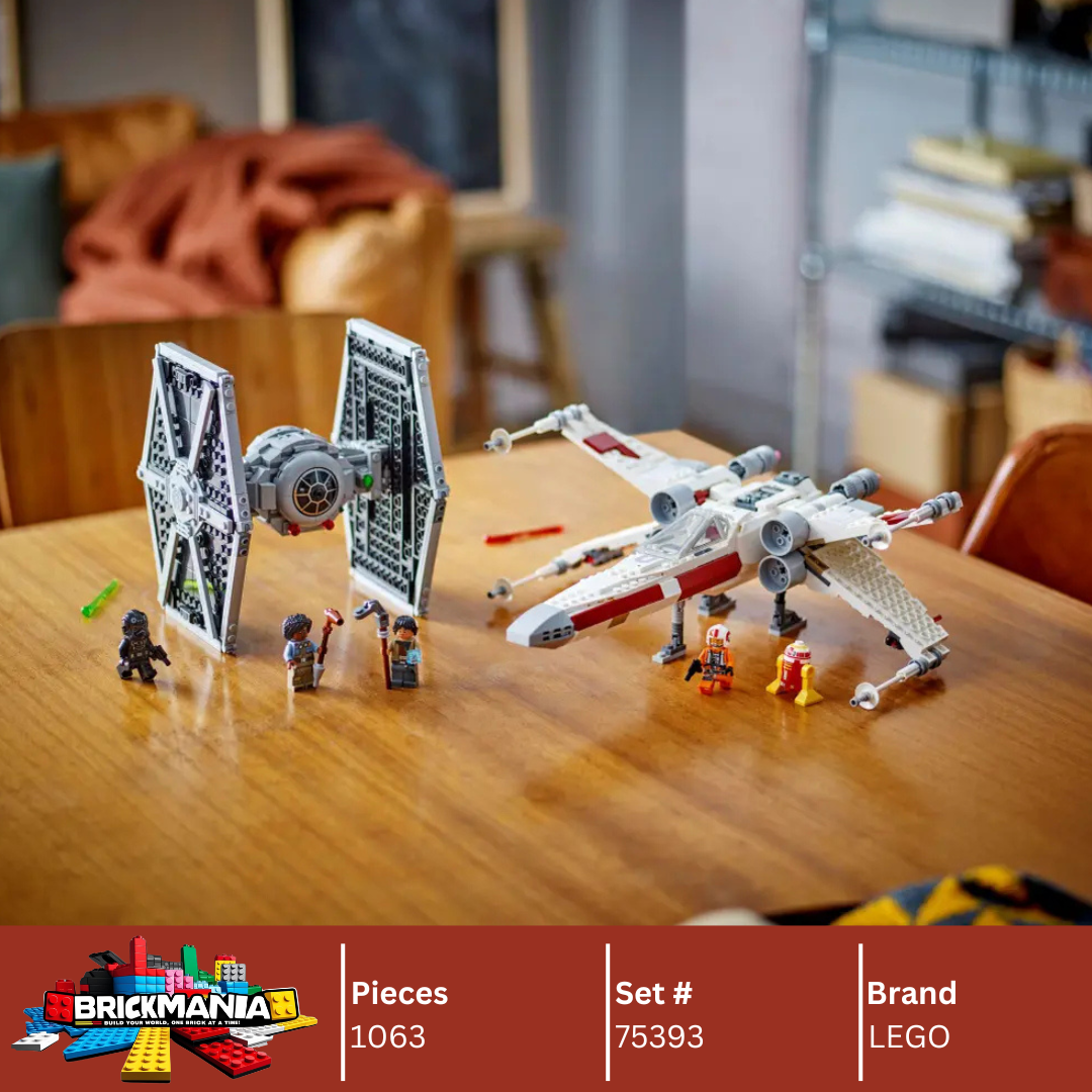 LEGO 75393 Star Wars TIE Fighter & X-Wing Mash-up | 1063 PCS