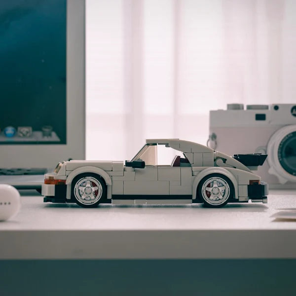 Happy Build PB8816 Porsche 930 turbo Building Toy Set | 343 PCS | Buildable Car with Display Container