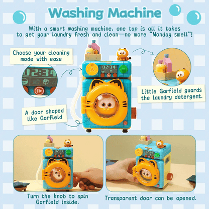 Pantasy 86821 Garfield Washing Machine Building Toy Set | 300 PCS