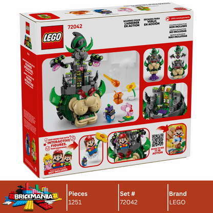 LEGO 72042 Super Mario Prince Florian & Castle Bowser | 1251 PCS