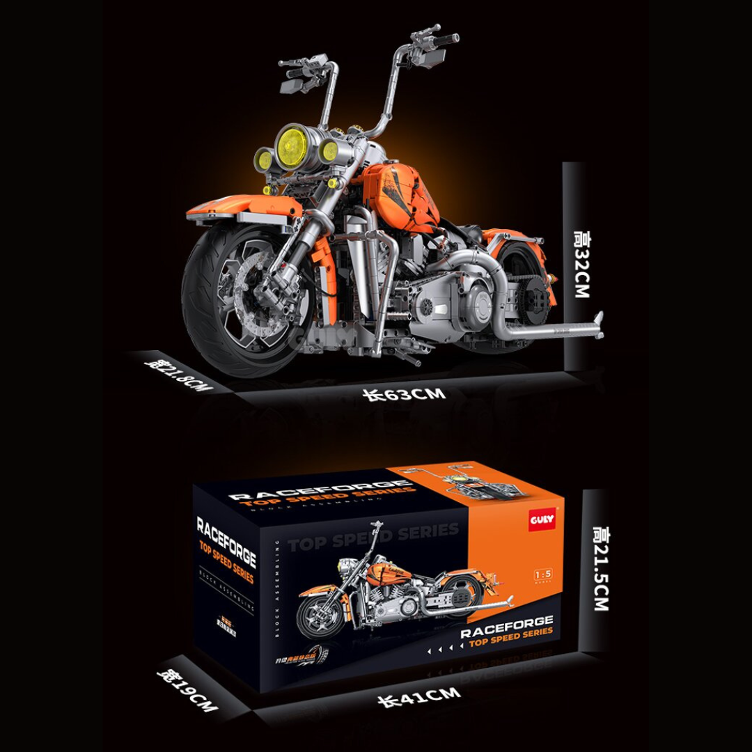 GULY 60531 Harley Heuer Motorcycle Building Set | 2392 PCS