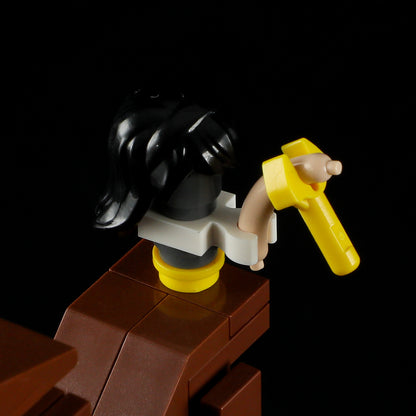 Lumibricks F9026 V2.0 Old West Sheriff's Office Building Toy Set | 1240 PCS