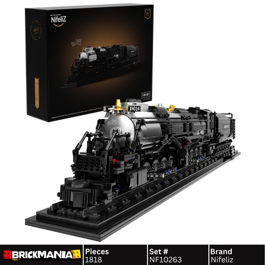 Nifeliz NF10263 Big Boy Steam Locomotive Building Set | 1818 PCS