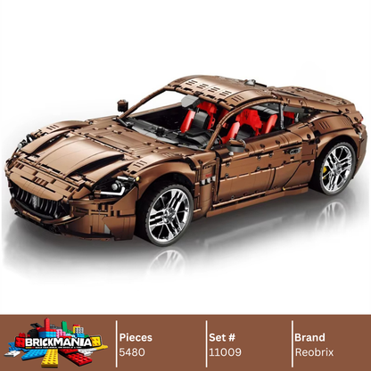 Reobrix 11009 Maserati GranTurismo Building Toy Set | 5480 PCS