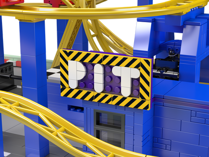 Mould King 11020 Whirlwind Coaster Building Toy Set | 1707 PCS