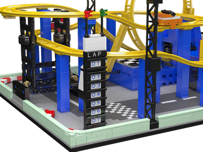 Mould King 11020 Whirlwind Coaster Building Toy Set | 1707 PCS