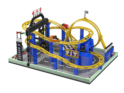 Mould King 11020 Whirlwind Coaster Building Toy Set | 1707 PCS