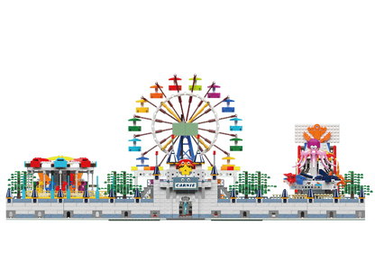 Mould King 11022 Architecture Large Amusement Park Building Toy Set | 5220 PCS