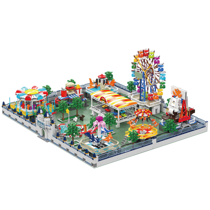 Mould King 11022 Architecture Large Amusement Park Building Toy Set | 5220 PCS