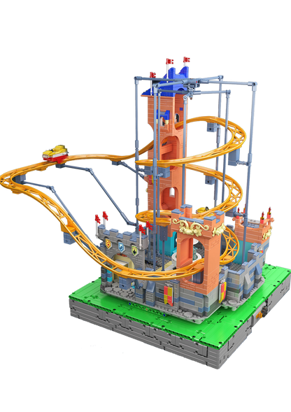 Mould King 11023 Castle Roller Coaster Building Toy Set | 2584 PCS