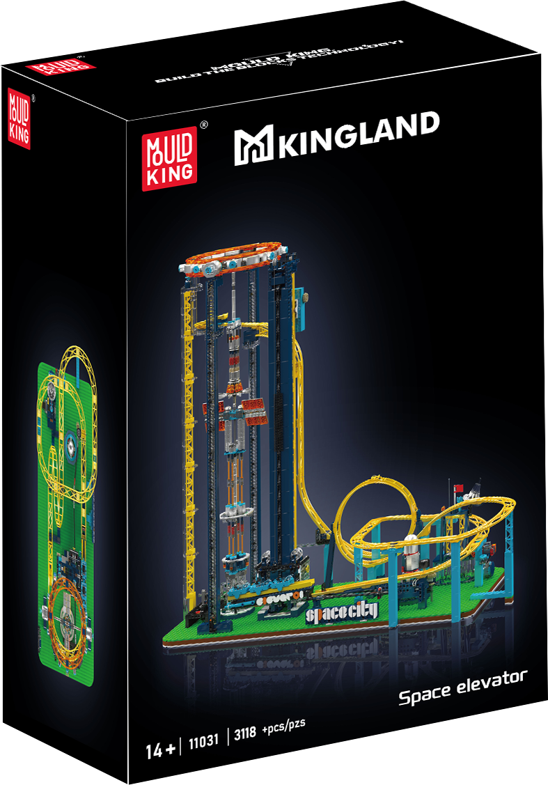 Mould King MK11031 Motorized Space Elevator Amusement Park Building Toy Set | 3118 PCS