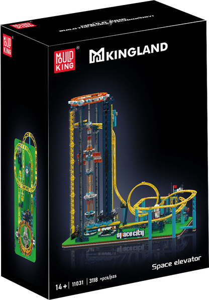 Mould King MK11031 Motorized Space Elevator Amusement Park Building Toy Set | 3118 PCS