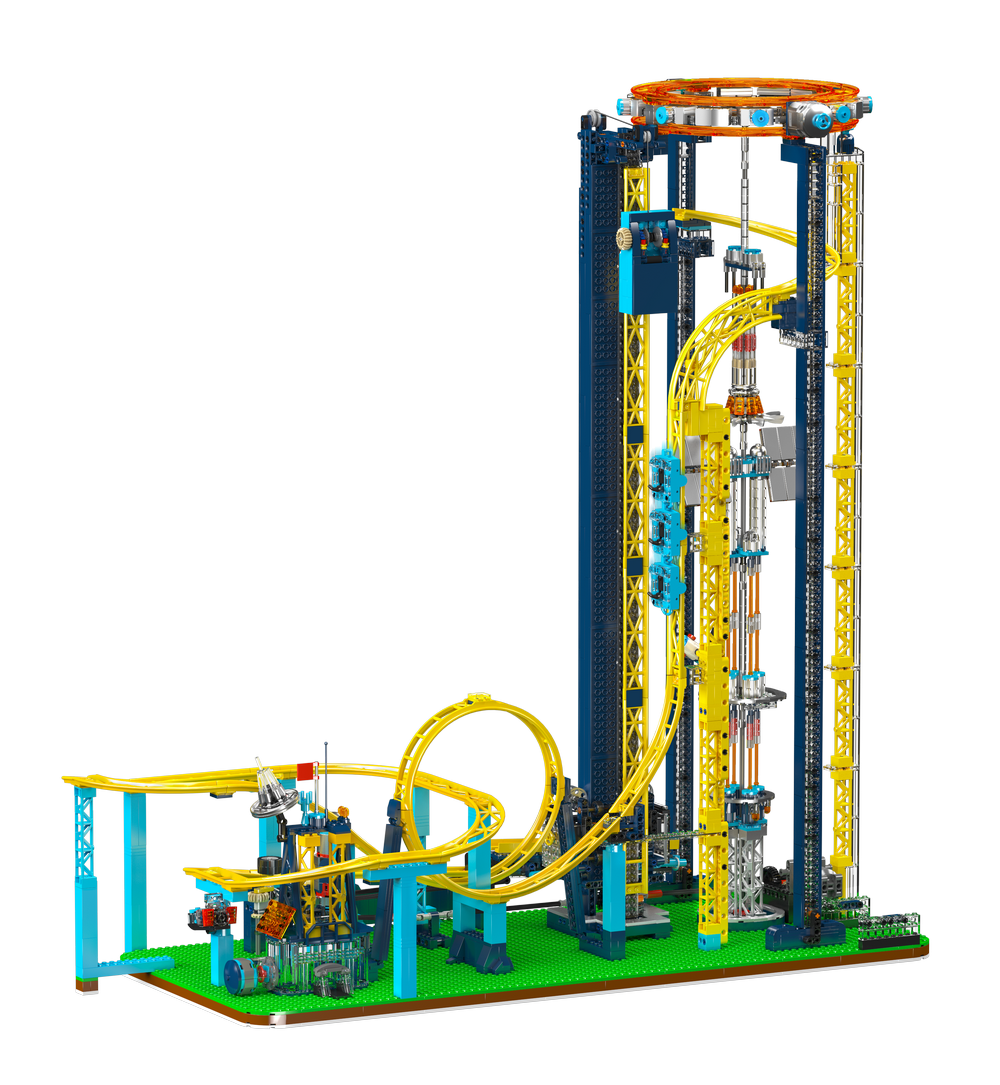 Mould King MK11031 Motorized Space Elevator Amusement Park Building Toy Set | 3118 PCS