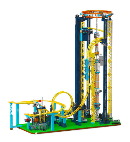 Mould King MK11031 Motorized Space Elevator Amusement Park Building Toy Set | 3118 PCS