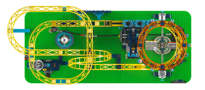 Mould King MK11031 Motorized Space Elevator Amusement Park Building Toy Set | 3118 PCS