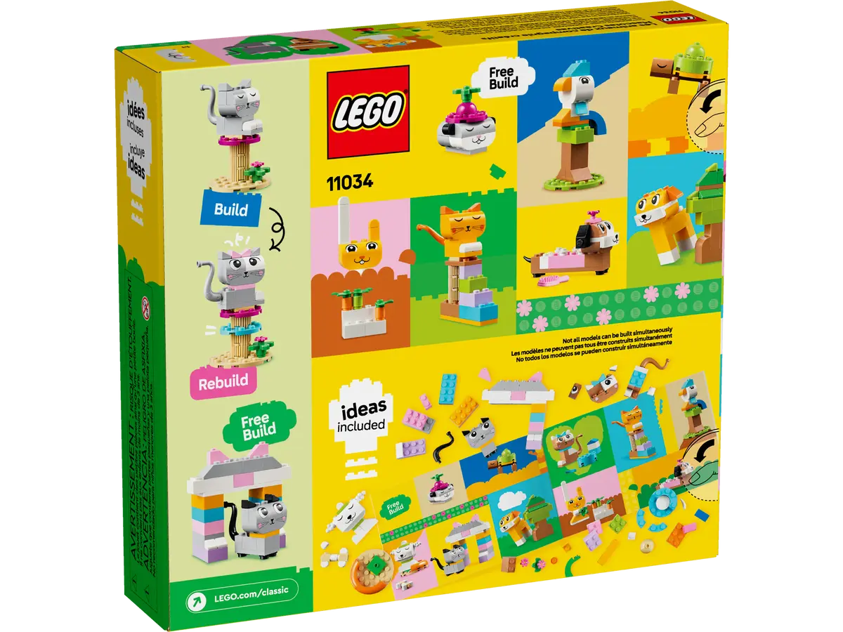 LEGO 11034 Classic Creative Pets | 450 PCS