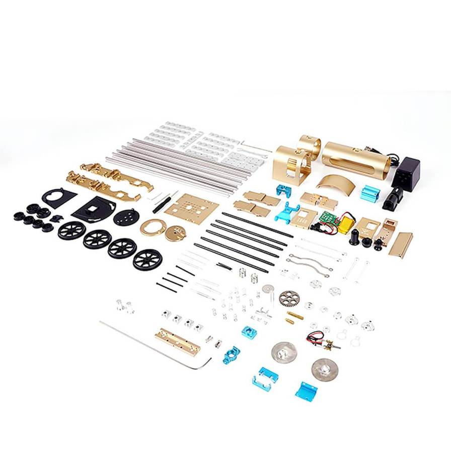 TECHING DM21 Steam Train Sciences & Engineering Model | 295 PCS