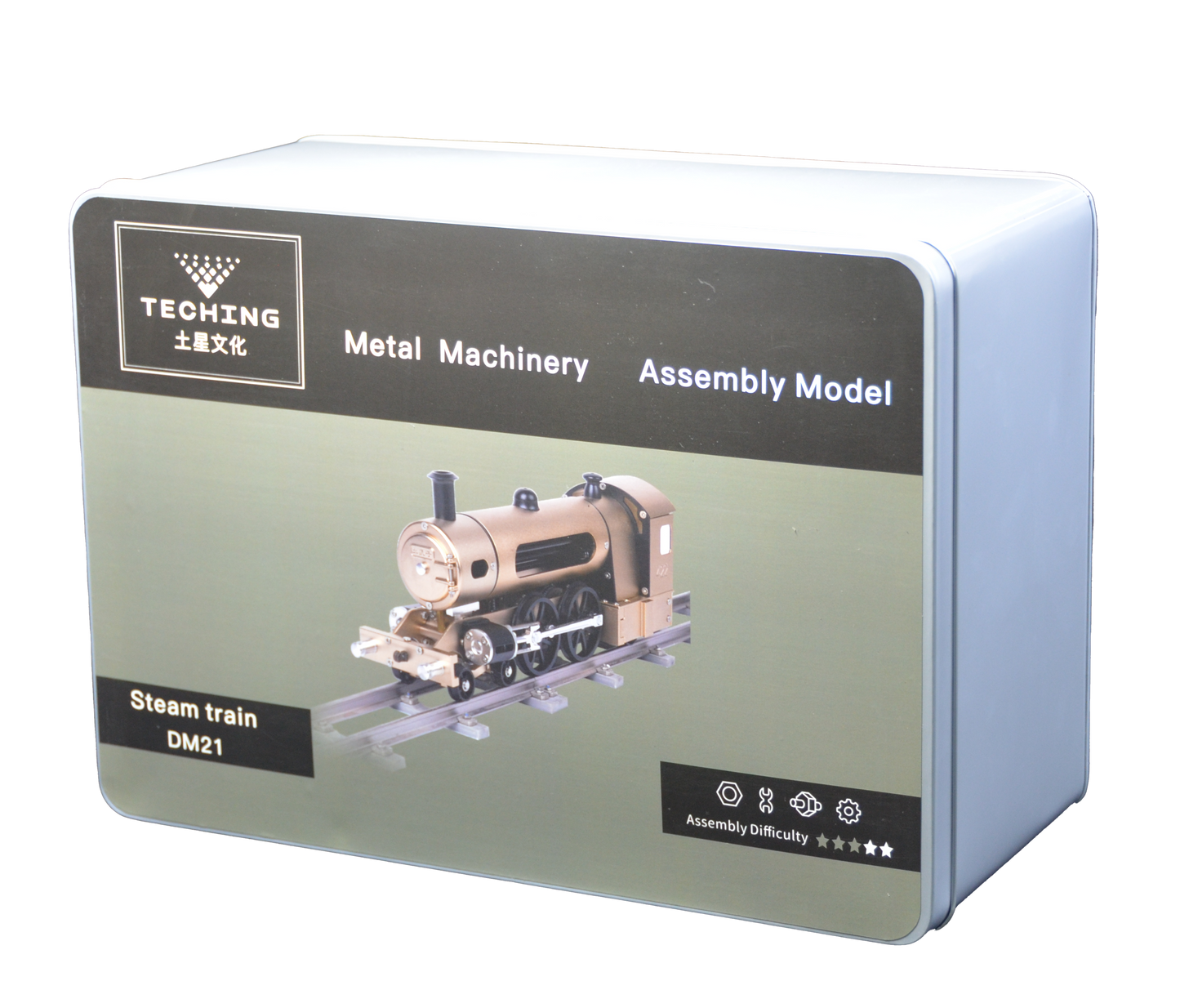 TECHING DM21 Steam Train Sciences & Engineering Model | 295 PCS