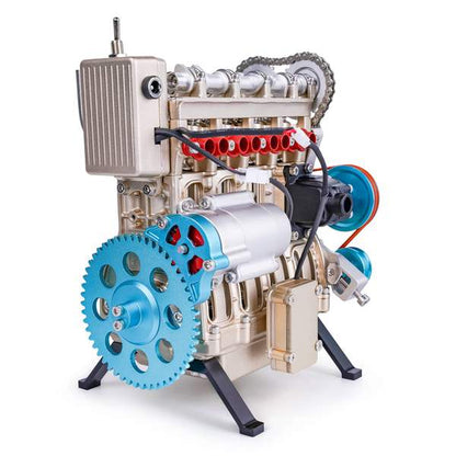 TECHING DM113 L4-T Inline 4 Cylinder Engine Sciences & Engineering Model | 364 PCS