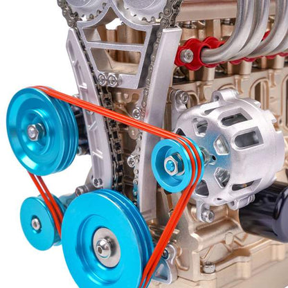 TECHING DM113 L4-T Inline 4 Cylinder Engine Sciences & Engineering Model | 364 PCS