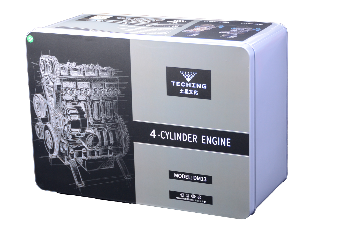 TECHING DM113 L4-T Inline 4 Cylinder Engine Sciences & Engineering Model | 364 PCS