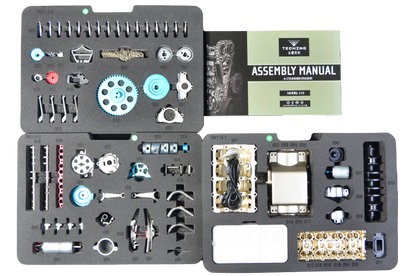 TECHING DM113 L4-T Inline 4 Cylinder Engine Sciences & Engineering Model | 364 PCS