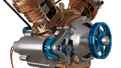 TECHING DM114 V2 Engine Sciences & Engineering Model | 217 PCS