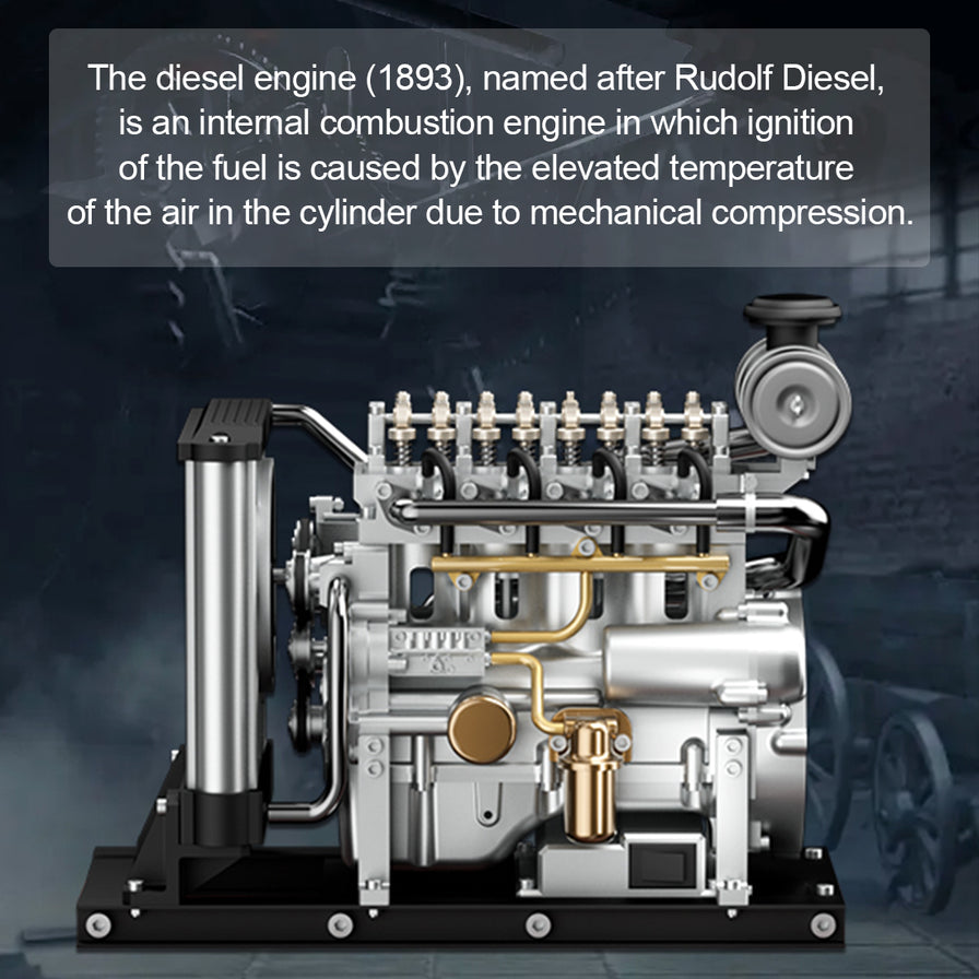 TECHING DM115 Mini Diesel Engine Sciences & Engineering Model | 300 PCS