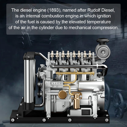 TECHING DM115 Mini Diesel Engine Sciences & Engineering Model | 300 PCS